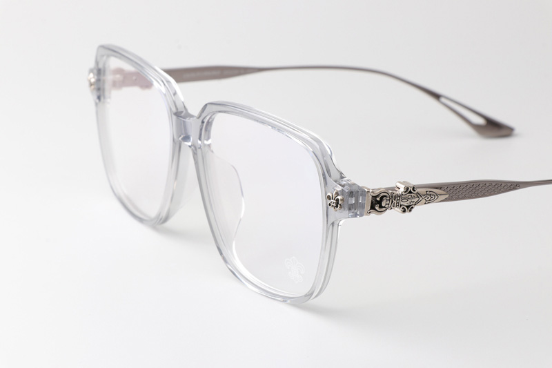 CH8100 Eyeglasses Clear Gray Gunmetal