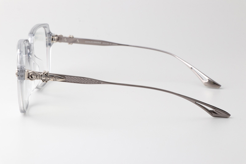 CH8100 Eyeglasses Clear Gray Gunmetal