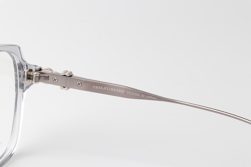 CH8100 Eyeglasses Clear Gray Gunmetal