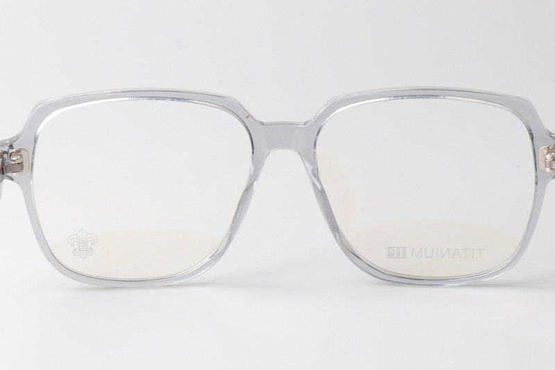 CH8100 Eyeglasses Clear Gray Gunmetal