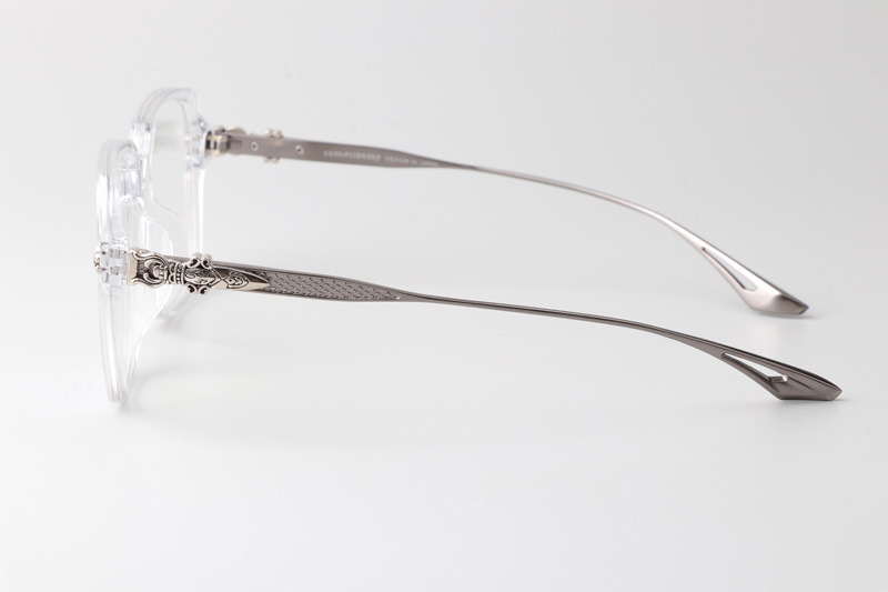 CH8100 Eyeglasses Clear Gunmetal