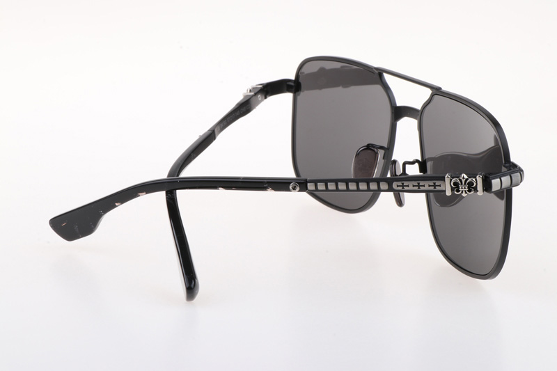 CH8122 Sunglasses Black Gray