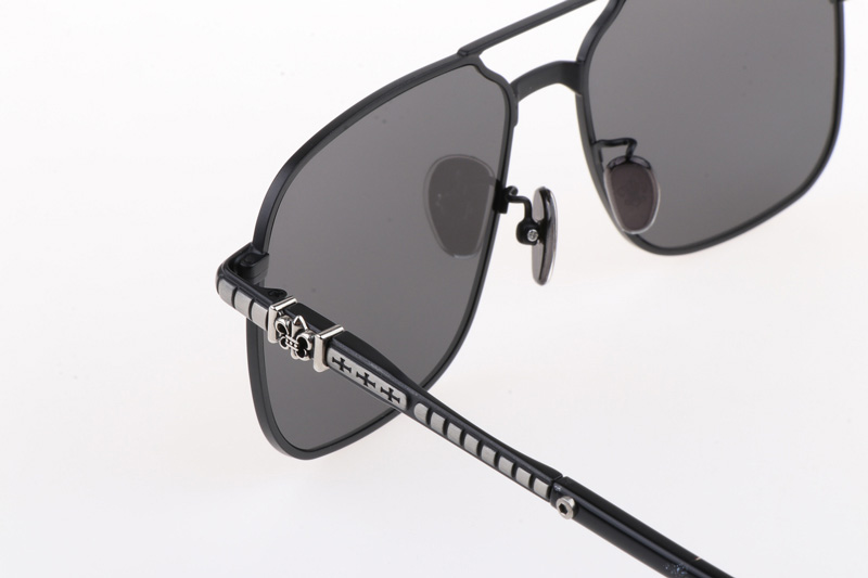 CH8122 Sunglasses Black Gray