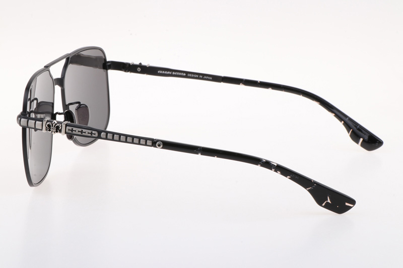 CH8122 Sunglasses Black Gray