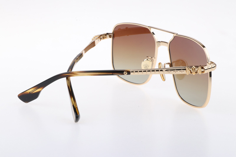 CH8122 Sunglasses Gold Gradient Brown