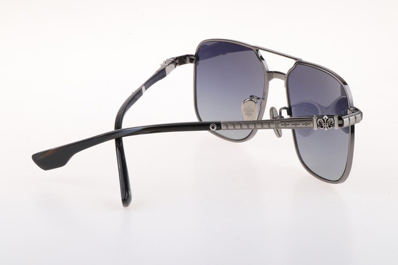 CH8122 Sunglasses Gunmetal Gradient Gray