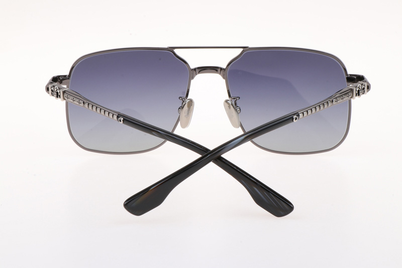 CH8122 Sunglasses Gunmetal Gradient Gray