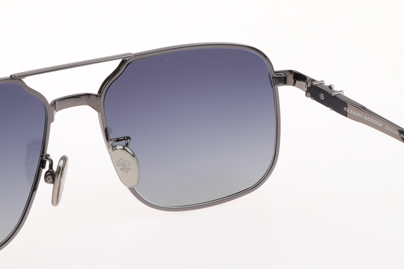 CH8122 Sunglasses Gunmetal Gradient Gray
