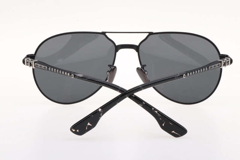 CH8123 Sunglasses Black Gray