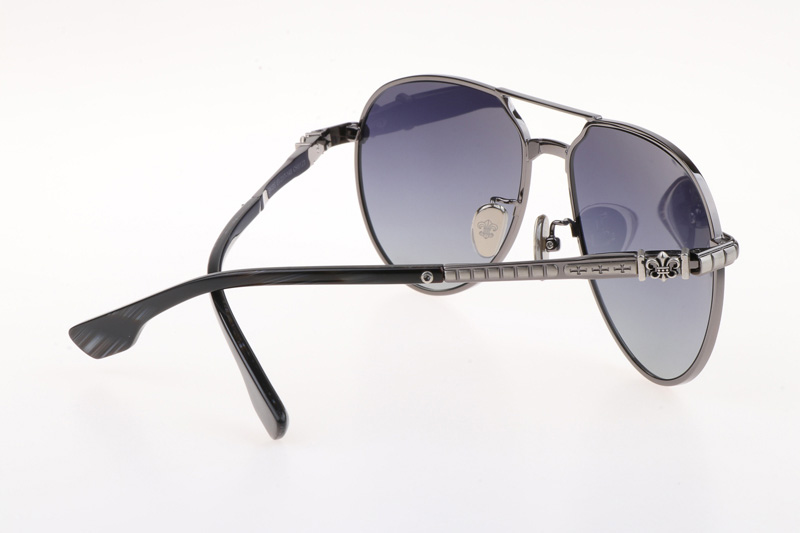 CH8123 Sunglasses Gunmetal Gradient Gray