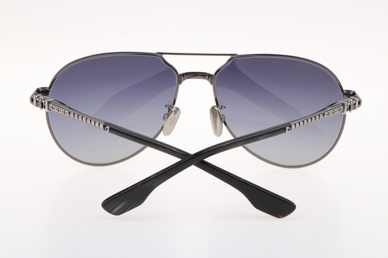 CH8123 Sunglasses Gunmetal Gradient Gray