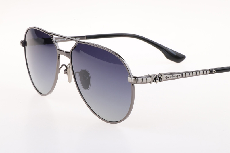 CH8123 Sunglasses Gunmetal Gradient Gray