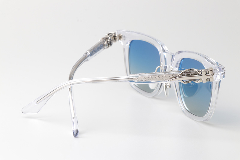 CH8127 Sunglasses Clear Blue Flash