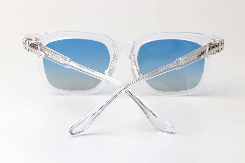 CH8127 Sunglasses Clear Blue Flash