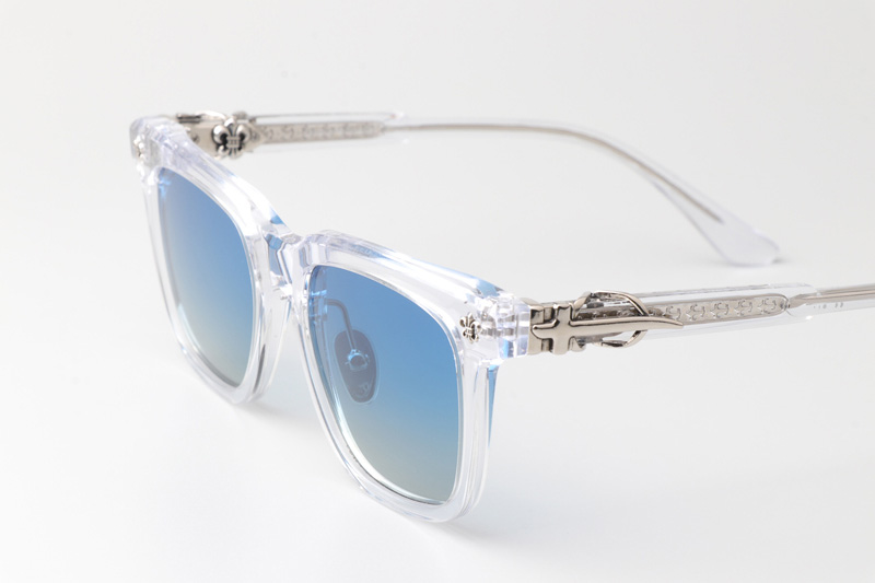 CH8127 Sunglasses Clear Blue Flash