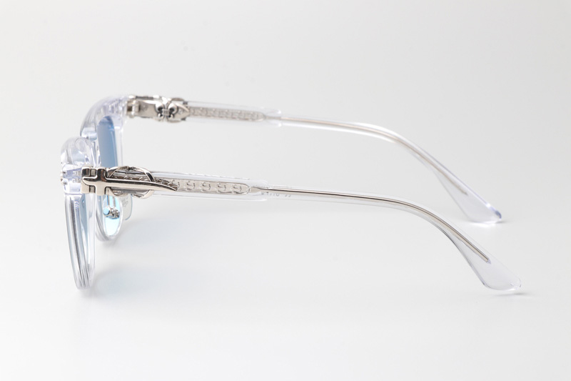 CH8127 Sunglasses Clear Blue Flash