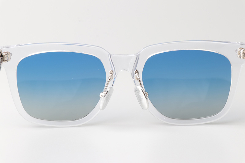 CH8127 Sunglasses Clear Blue Flash