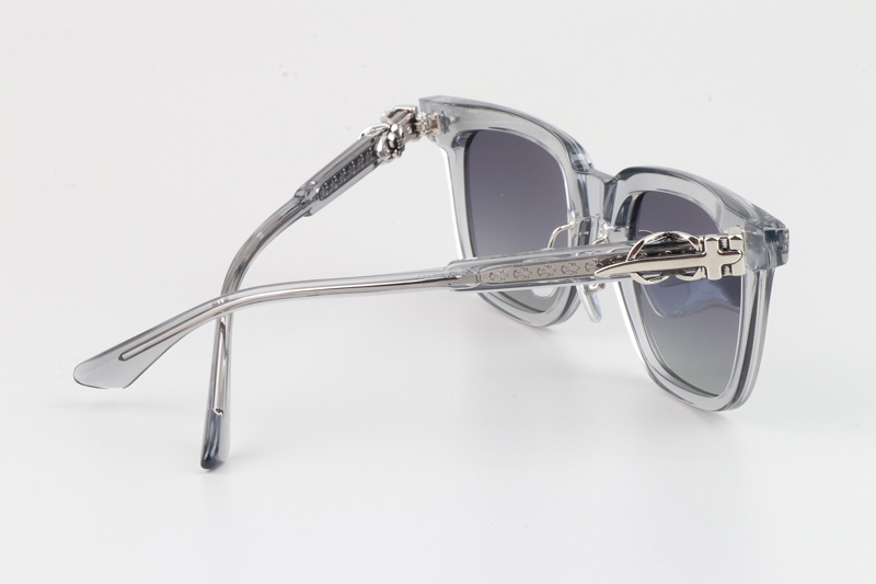 CH8127 Sunglasses Clear Gray Gradient Gray