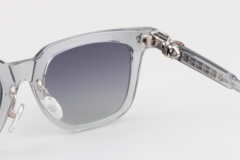 CH8127 Sunglasses Clear Gray Gradient Gray