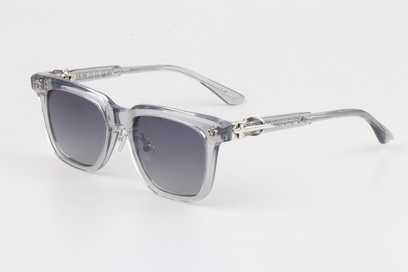 CH8127 Sunglasses Clear Gray Gradient Gray