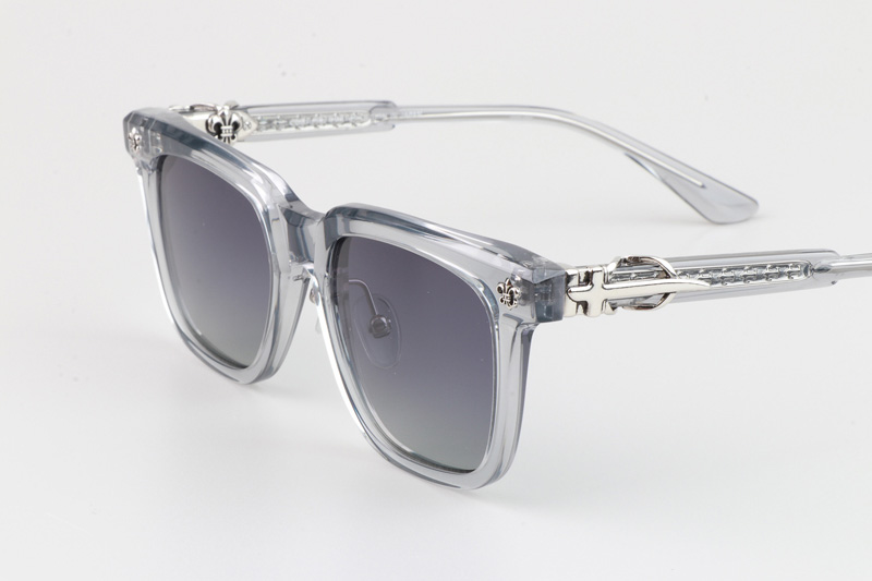 CH8127 Sunglasses Clear Gray Gradient Gray