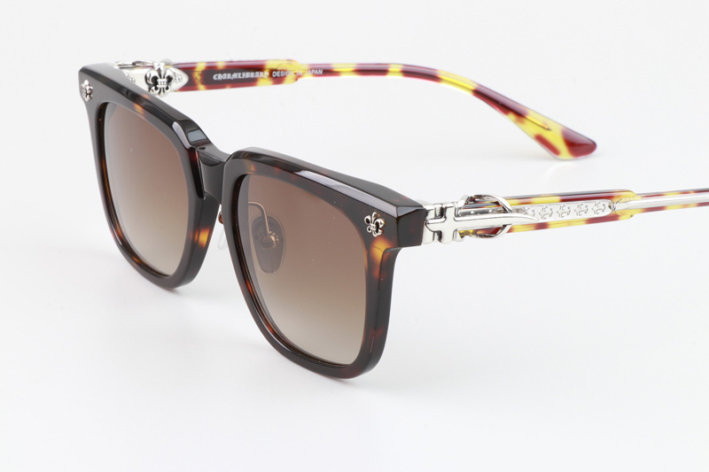 CH8127 Sunglasses Tortoise Gradient Brown