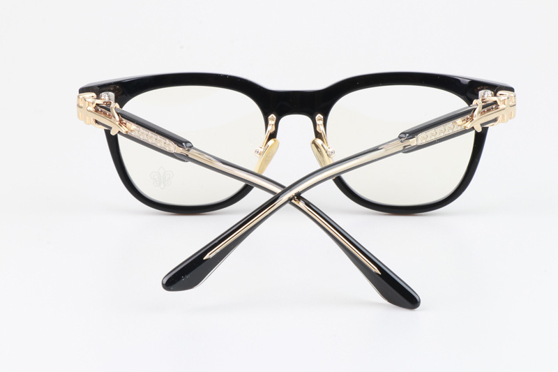 CH8133 Eyeglasses Black Gold