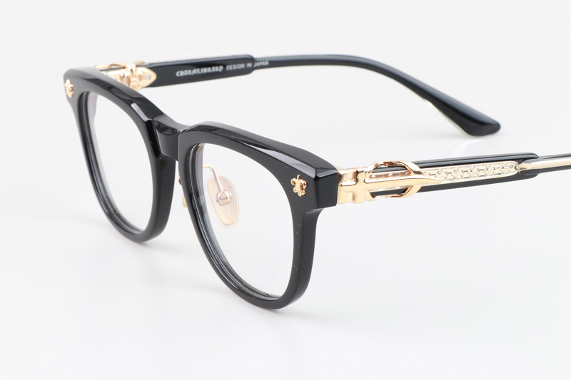 CH8133 Eyeglasses Black Gold