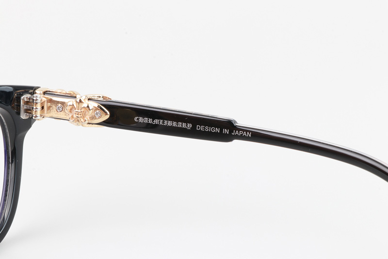 CH8133 Eyeglasses Black Gold