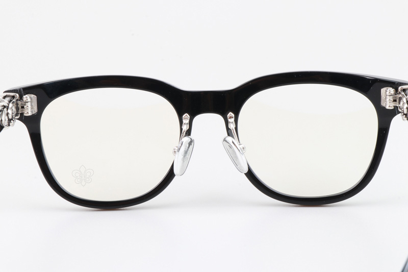 CH8133 Eyeglasses Black Silver