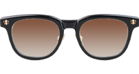 CH8133 Sunglasses Black Gold Gradient Brown