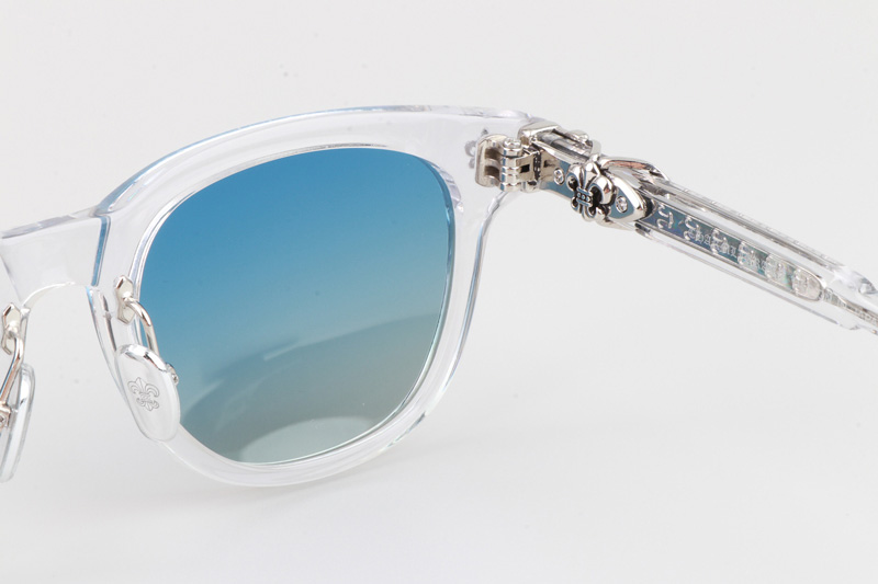 CH8133 Sunglasses Clear Green Flash