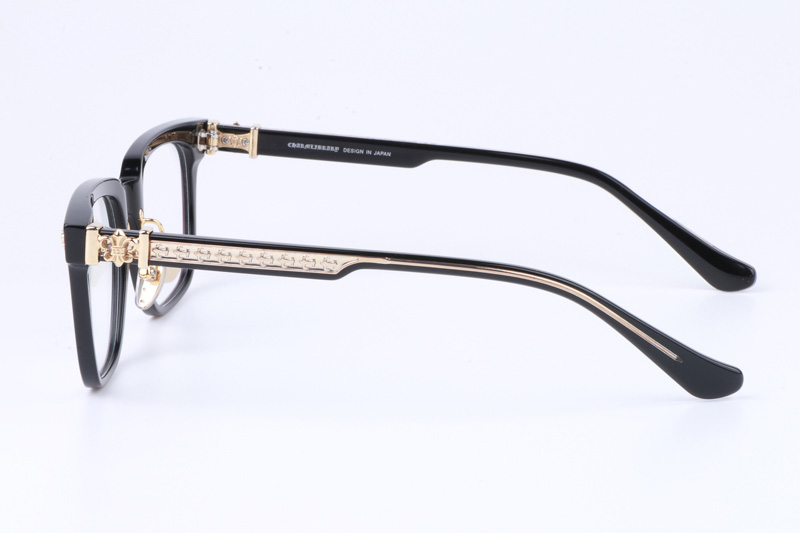 CH8138 Eyeglasses Black Gold