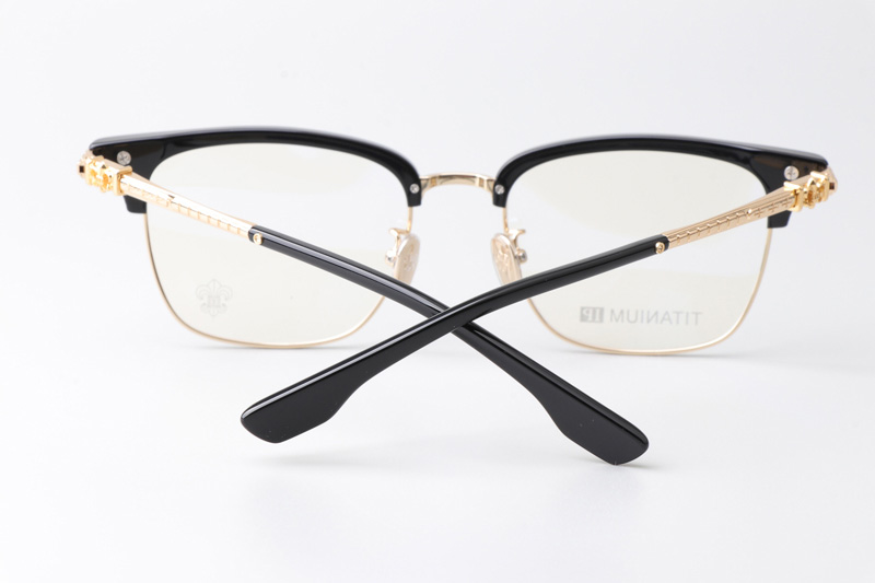 CH8148 Eyeglasses Black Gold