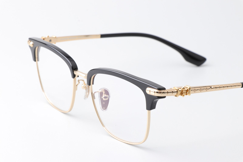 CH8148 Eyeglasses Black Gold