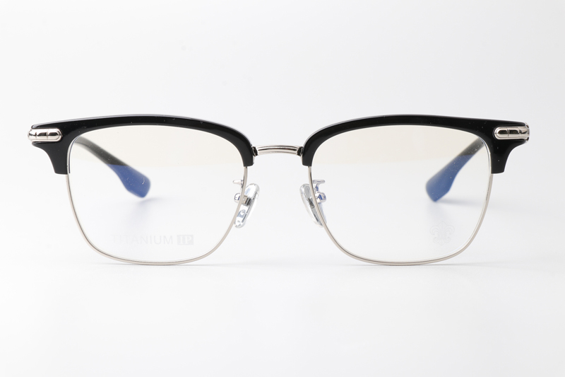 CH8148 Eyeglasses Black Silver