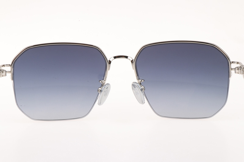 CH8154 Sunglasses Silver Gradient Gray