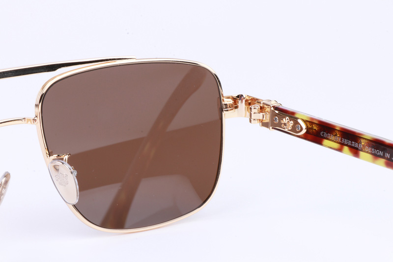 CH8180 Sunglasses Gold Brown