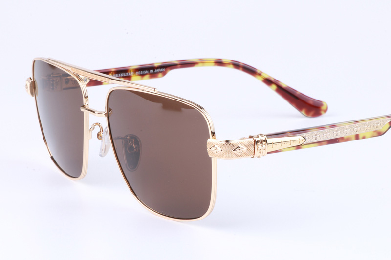 CH8180 Sunglasses Gold Brown