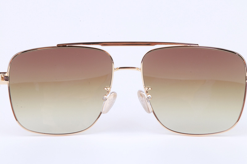 CH8180 Sunglasses Gold Gradient Brown