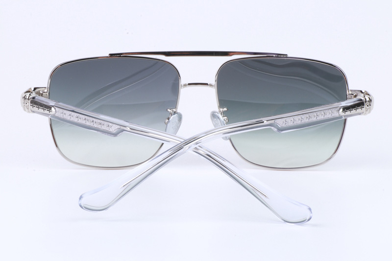 CH8180 Sunglasses Silver Gradient Gray