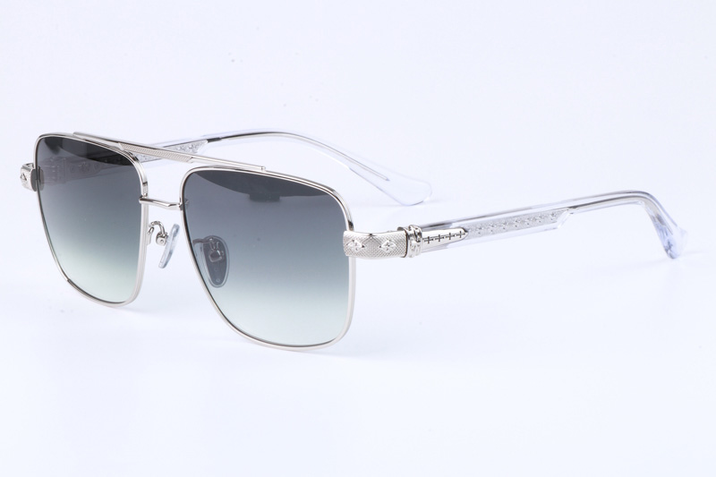 CH8180 Sunglasses Silver Gradient Gray