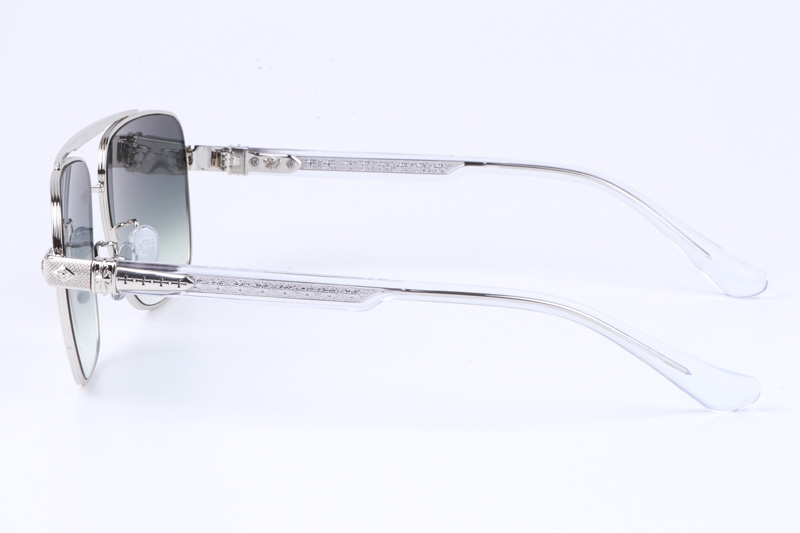 CH8180 Sunglasses Silver Gradient Gray