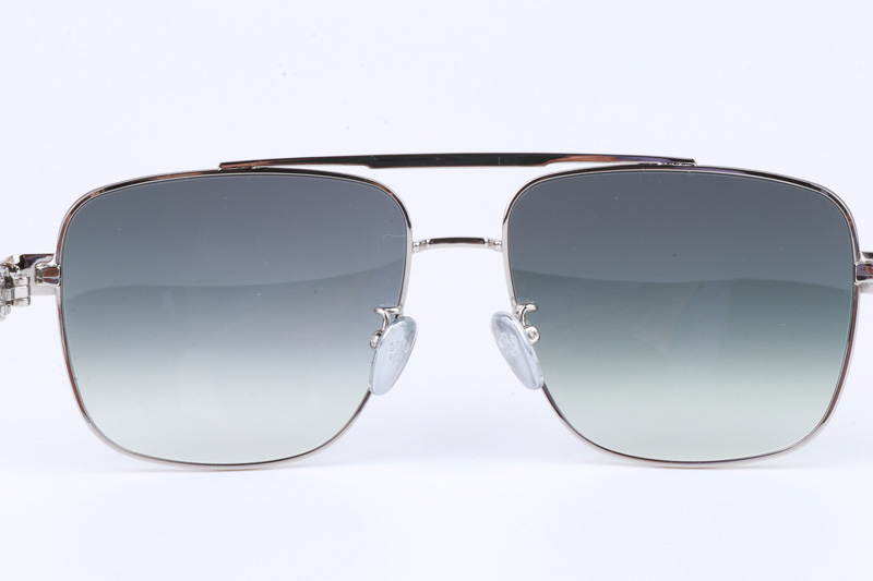 CH8180 Sunglasses Silver Gradient Gray