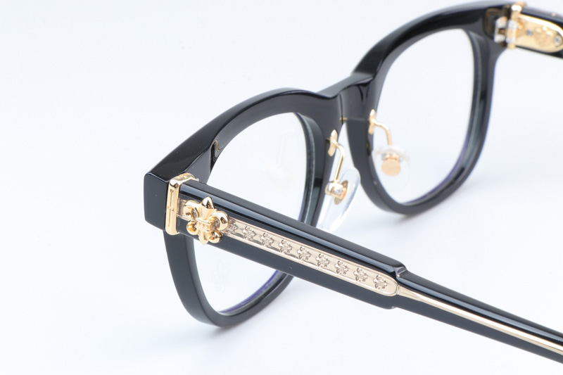 CH8199 Eyeglasses Black Gold