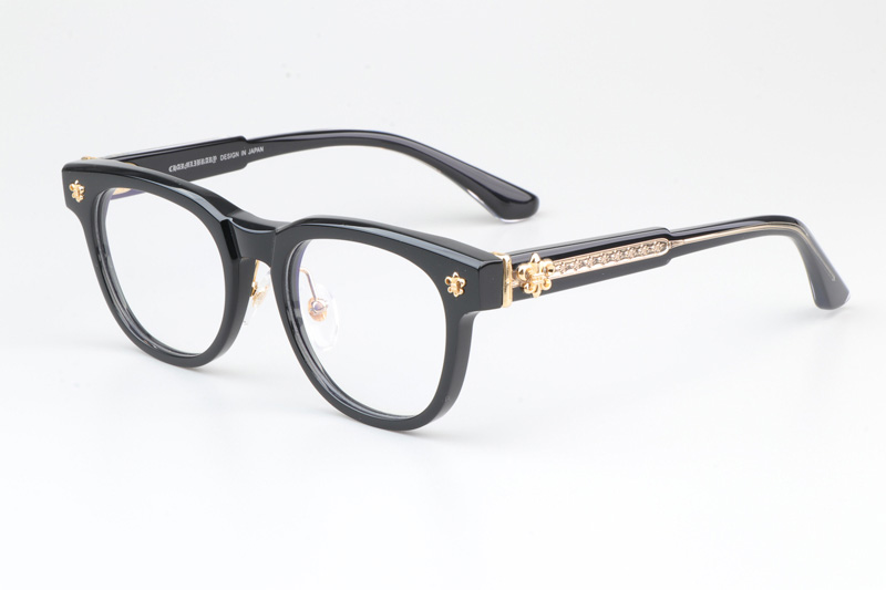 CH8199 Eyeglasses Black Gold