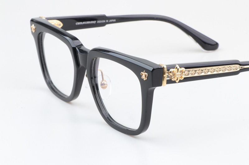 CH8200 Eyeglasses Black Gold