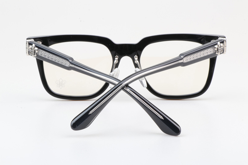 CH8200 Eyeglasses Black Silver