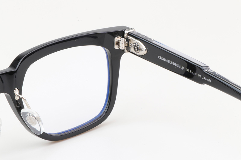 CH8200 Eyeglasses Black Silver