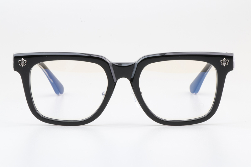 CH8200 Eyeglasses Black Silver